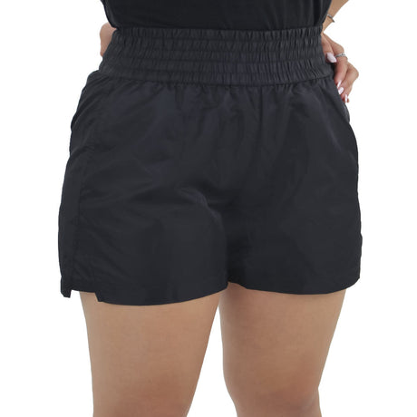 Image for Women's High Waisted Nylon Short,Black