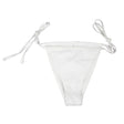 Image for Women's Tie Side Solid Bikini Bottom,White