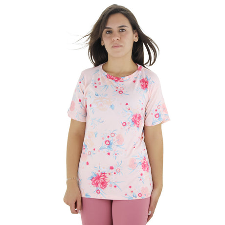 Image for Women's Floral Sleepwear Top,Pink