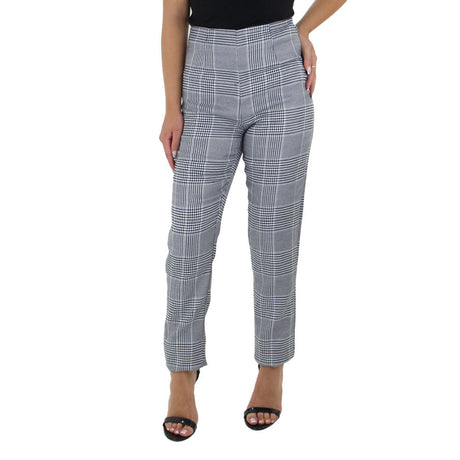 Image for Women's Plaid Formal Pant,Grey