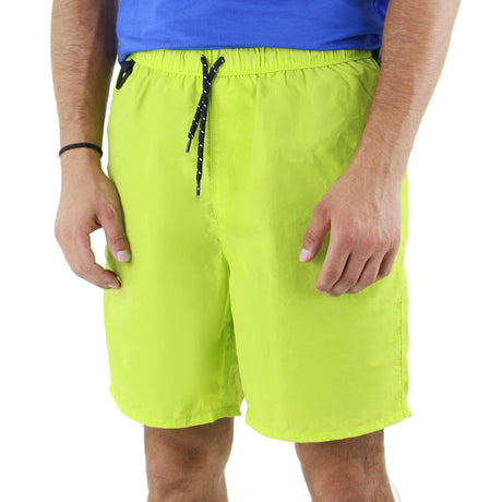 Image for Men's Solid Swim Short,Neon Green