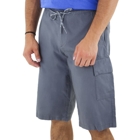 Image for Men's Cotton Cargo Short,Grey