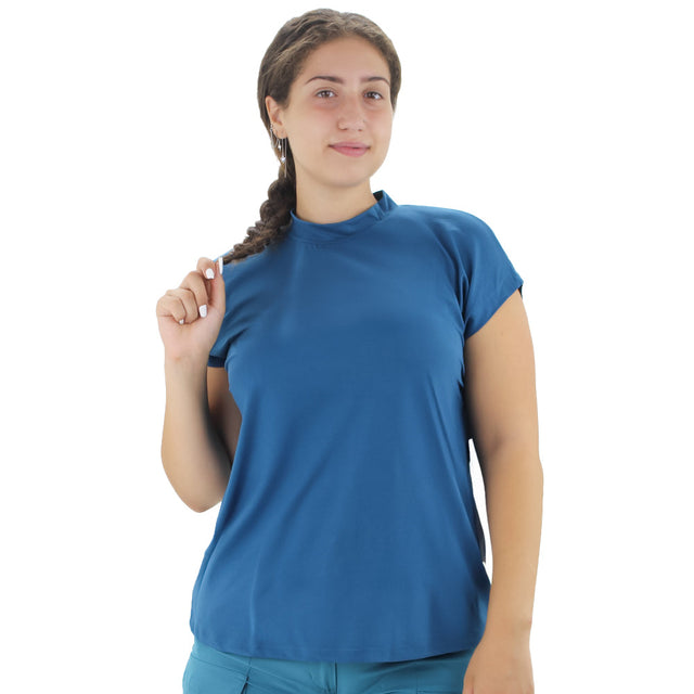 Image for Women's Solid Top,Petrole