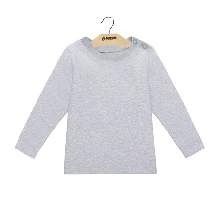 Image for Kids Boy Solid Top,Light Grey