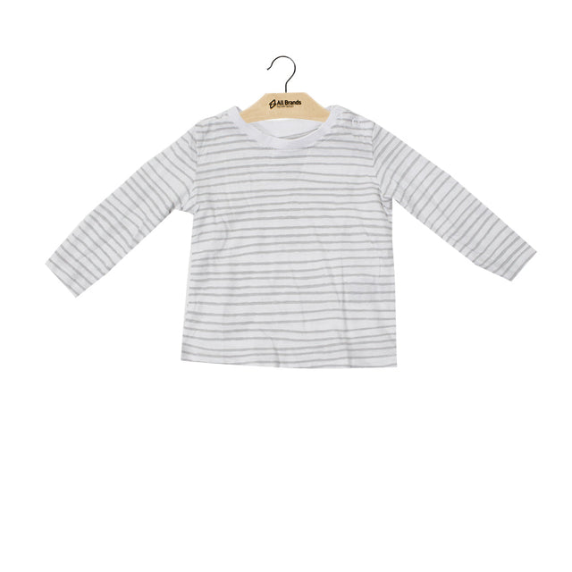 Image for Kids Boy Striped Top,White