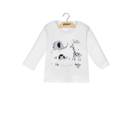 Image for Kids Boy Graphic Print Top,White