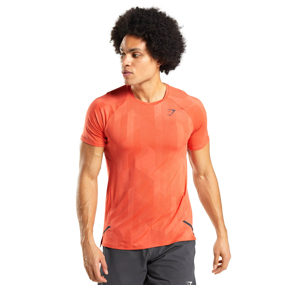 Image for Men's Printed Sport Top,Orange