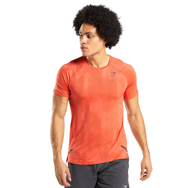 Image for Men's Printed Sport Top,Orange