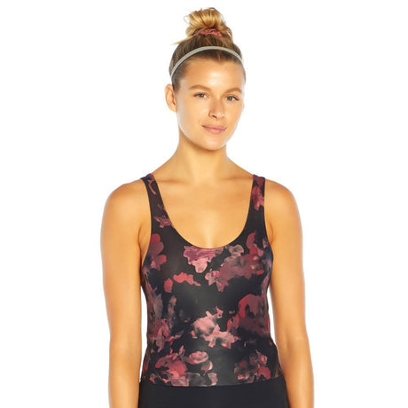 Image for Women's Printed Sport Top,Balck