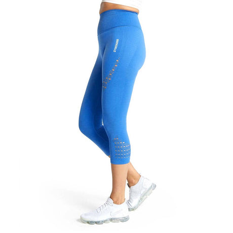 Image for Women's Embroidered Cropped Legging,Blue