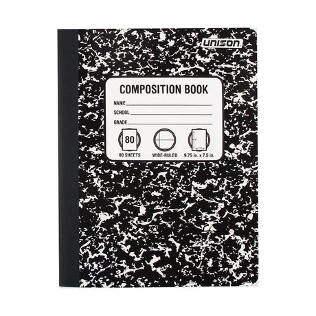 Image for Wide Ruled Composition Book (80 Sheets)