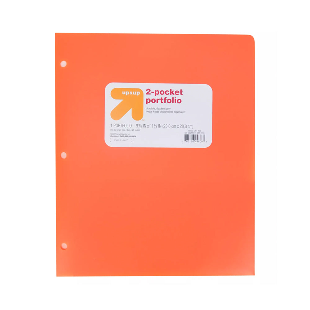 Image for Heavyweight 2-Pocket Poly Portfolio Folder