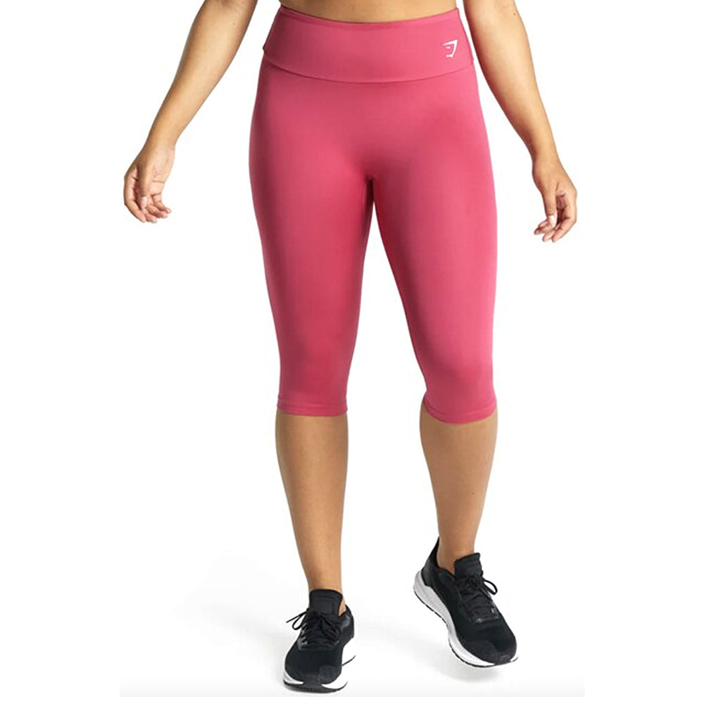 Image for Women's High Waist Cropped Legging,Fuchsia