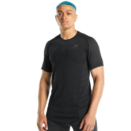 Image for Men's Short Sleeve Sport Top,Black