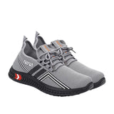 Image for Men's Breathable steel Athlelic Sneakers Shoes,Grey