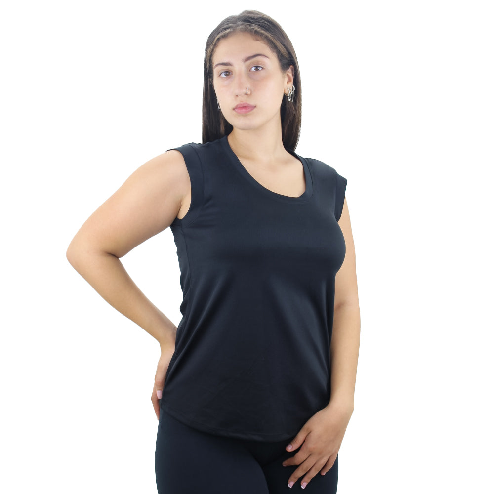 Image for Women's Sleeveless Sport Top,Black