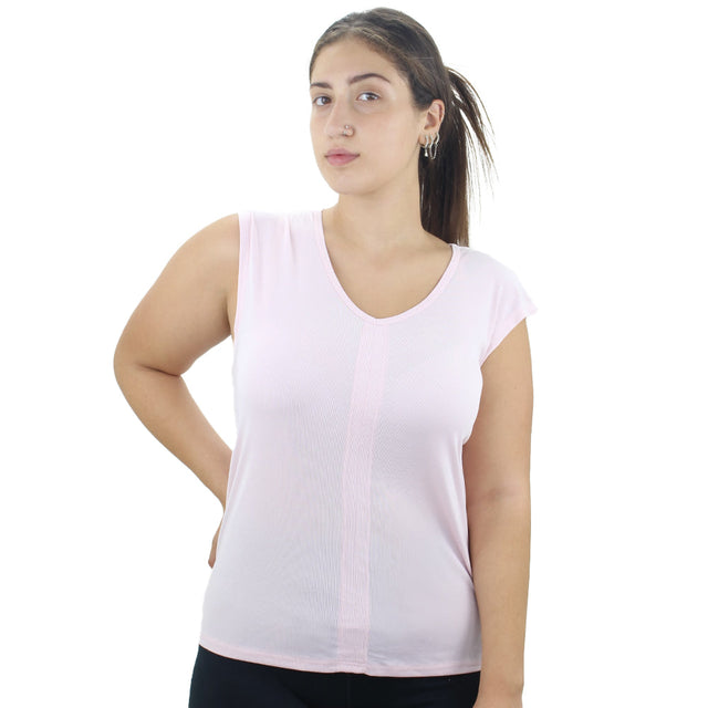 Image for Women's Ribbed Sport Top,Light Pink