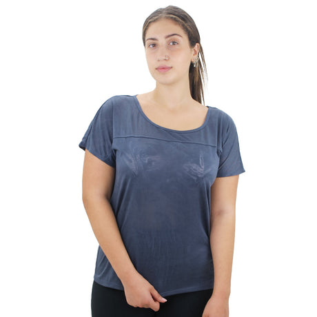 Image for Women's Ombre Top,Dark Grey