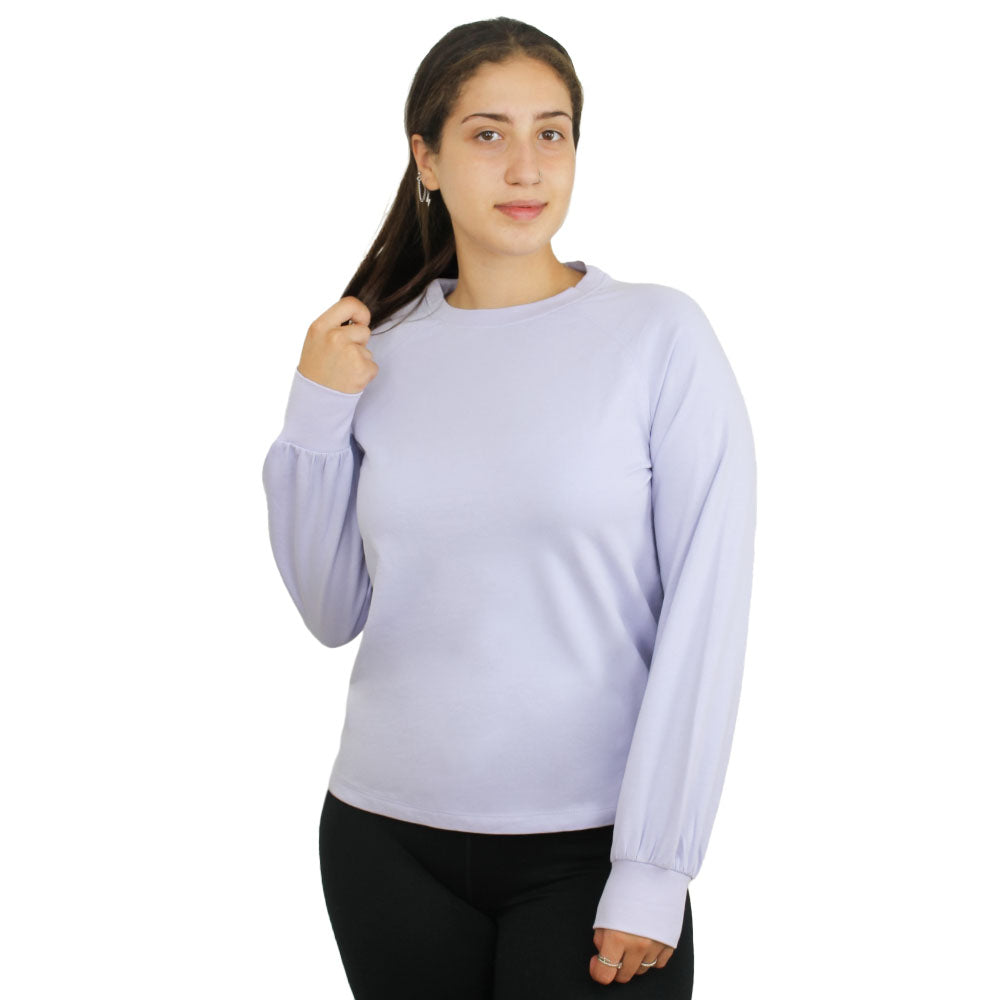 Image for Women's Solid Top,Light Purple