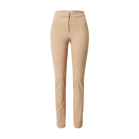 Image for Women's Striped Formal Pant,Beige