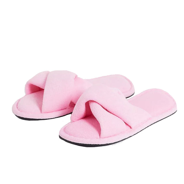 Image for Women's Cross Strap Slipper,Pink