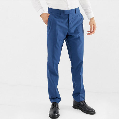 Image for Men's Solid Classic Pant,Petrol