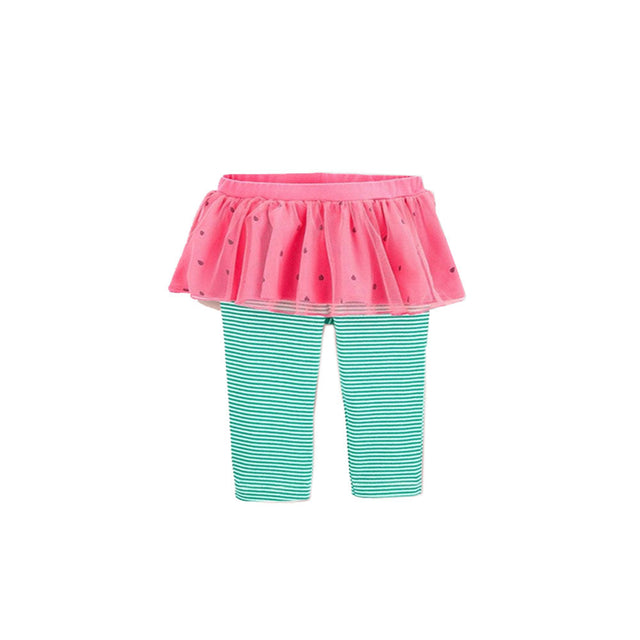 Image for Kids Girl Striped Watermelon Tutu Leggings,Multi