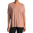 Image for Women's Ribbed With Pocket Casual Top,Ivory