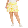 Image for Women's Whirl-Print Flounce Skort,Yellow