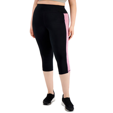Image for Women's Colorblocked Cropped Legging,Black