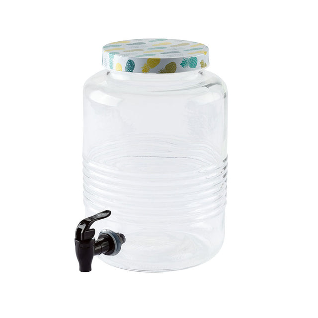 Image for Glass Beverage Jar With Tap