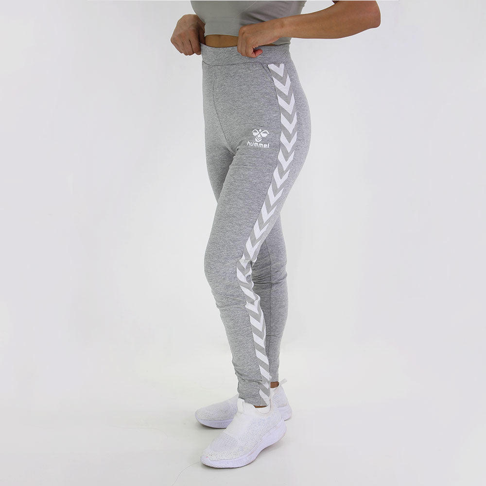 Image for Women's High Waist Striped Inside Legging,Light Grey