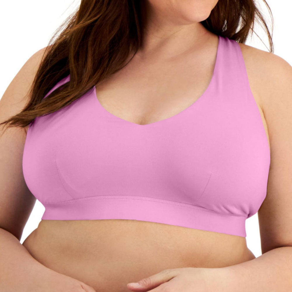 Women's Plain Solid Sport Bra,Light Pink – All Brands Factory Outlet