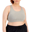 Image for Women's Plain Solid Sports Bra,Grey