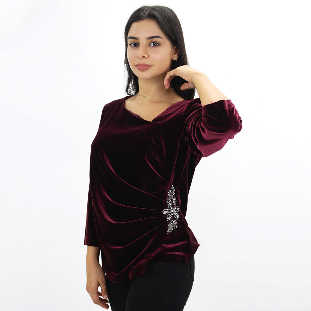 Women's sweater clearance with back zipper