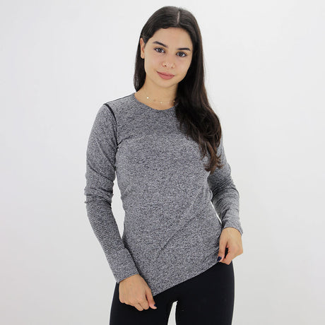 Image for Women's Washed Sport Top,Dark Grey