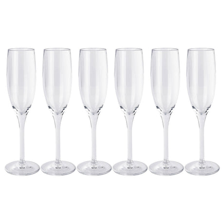 Image for Plastic Champagne Glasses