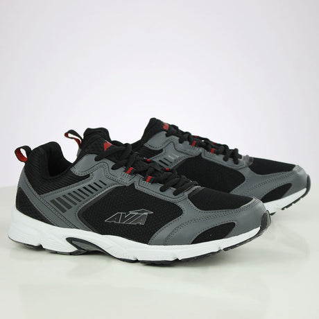 Image for Men's Striped Mesh Shoes,Black