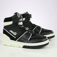 Image for Men's Graphic Printed Leather High Shoes,Black