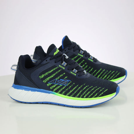 Image for Men's Striped Mesh Shoes,Navy