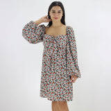 Image for Women's Floral Printed Dress,Multi