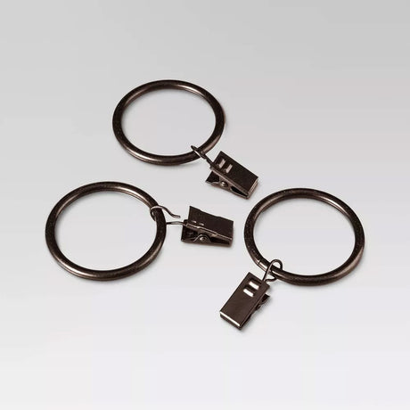 Image for Curtain Clip Rings Set