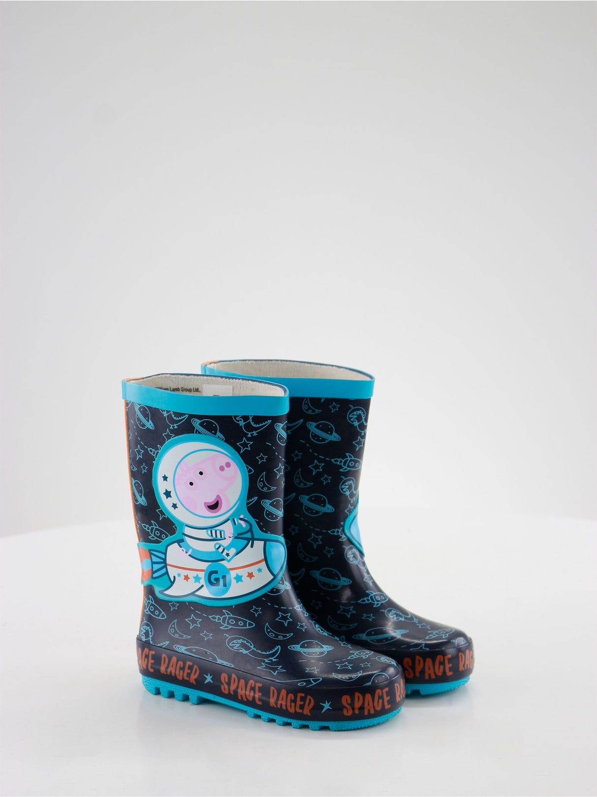 Image for Kids Boy Rain Boot With Planet Effect,Navy