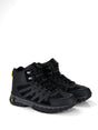 Image for Men's Striped Fish Net Casual Shoes,Black