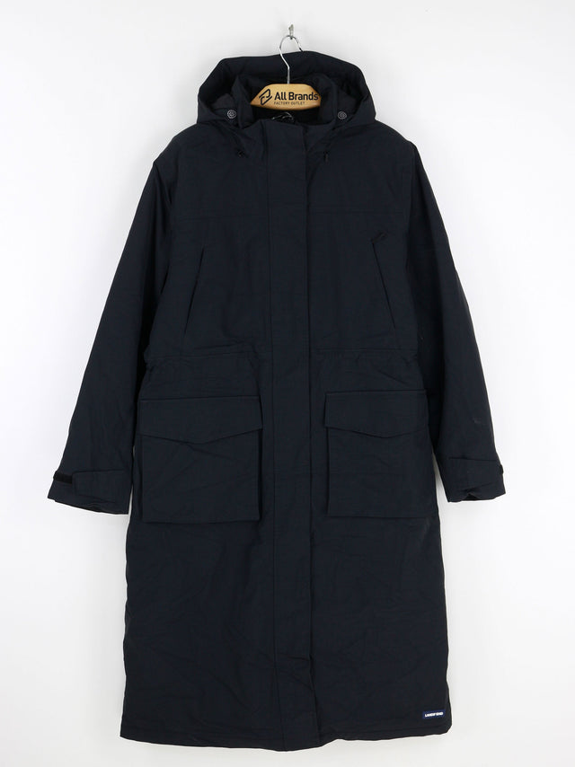 Image for Women's Solid Trench Coat Jacket,Black