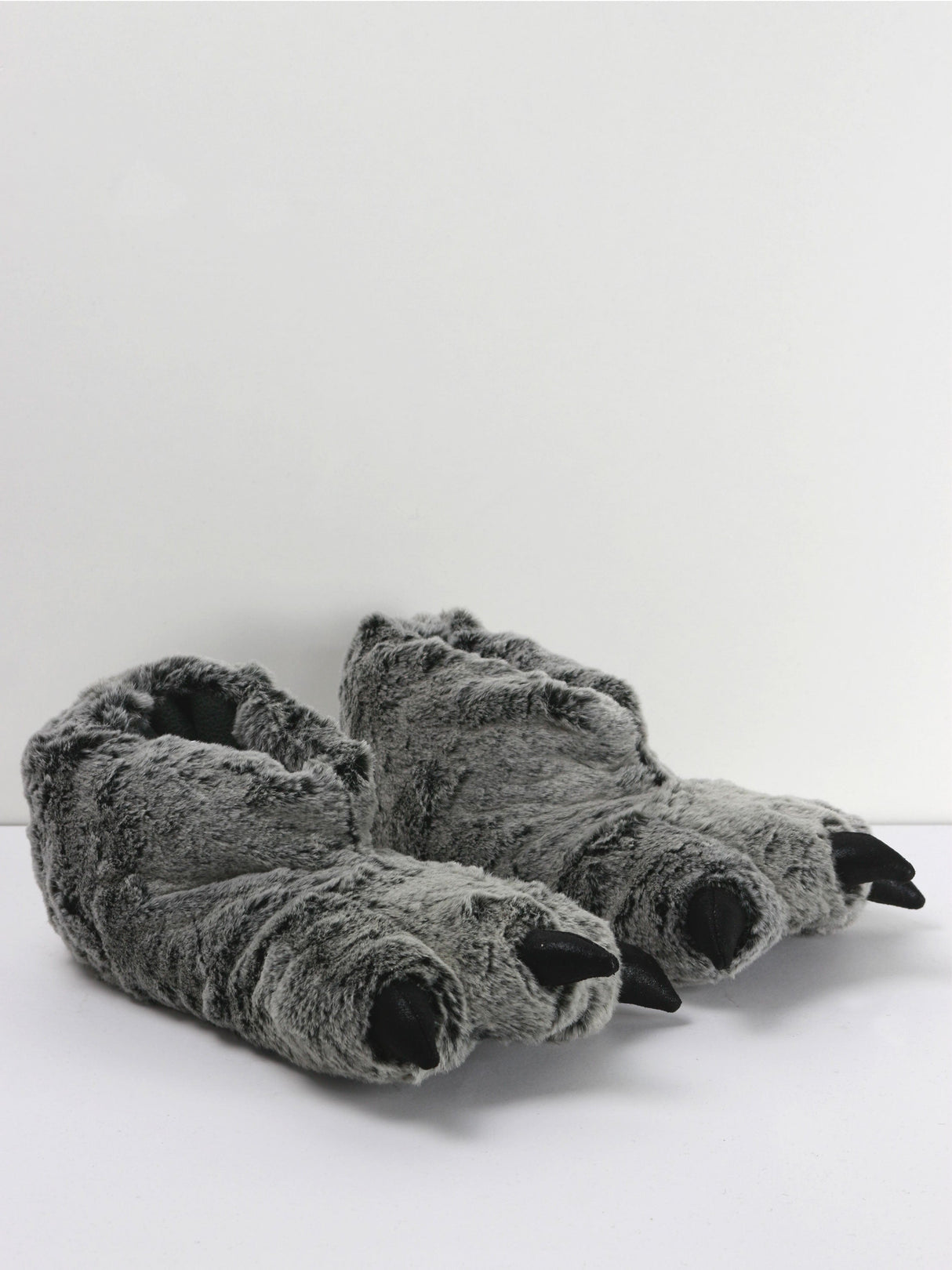 Image for Kids Boy Ferdinand Dinosaur Claw Slippers,Grey
