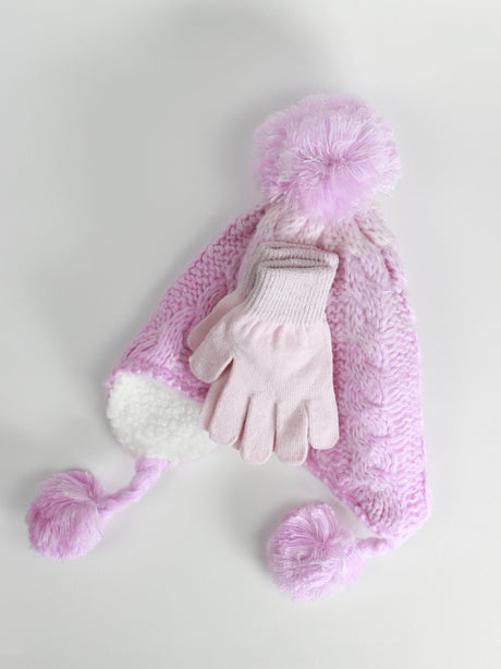 Image for Girl'S Hat With Glove Set