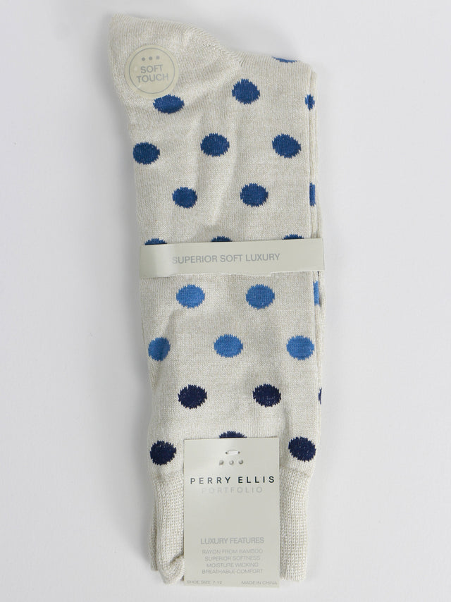 Image for Polka Dot Dress Crew Socks