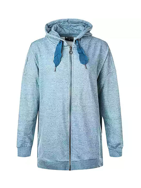 Image for Women's Over Sized Fleece Inside Hoodies,Blue