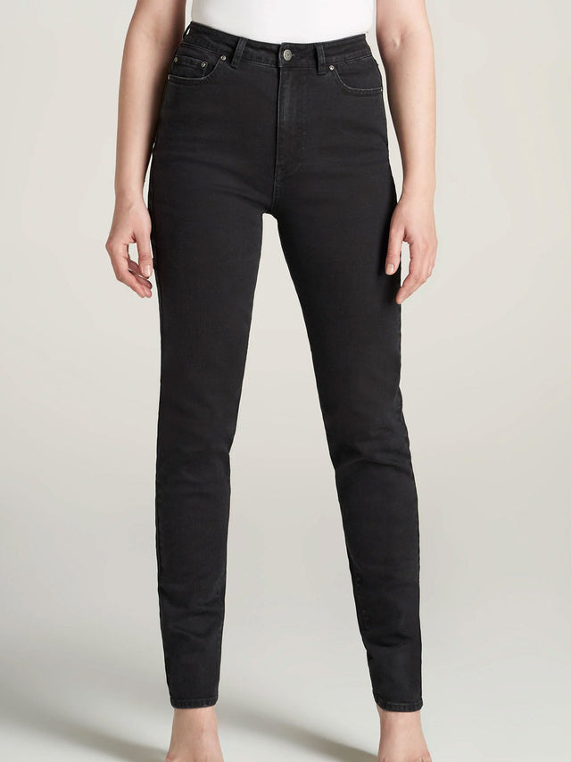 Image for Women's High Rise Jeans Pant,Black
